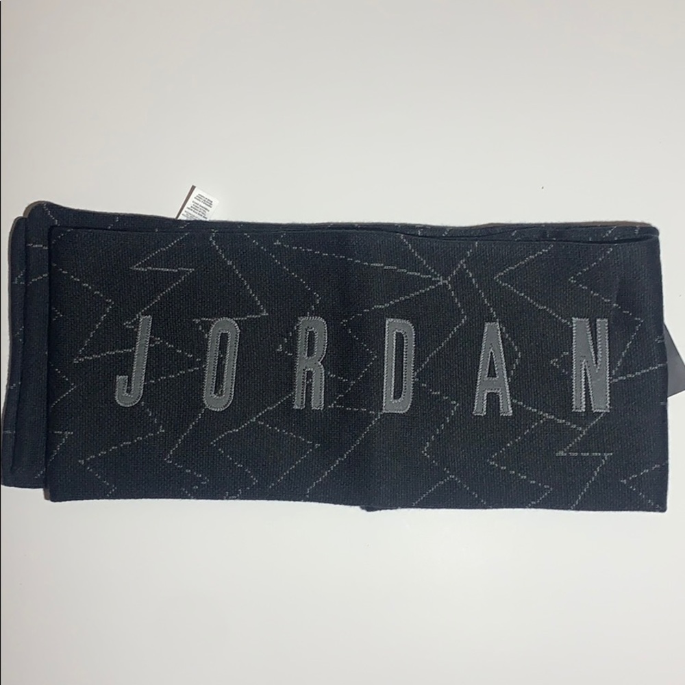 Jordan Black Scarf.